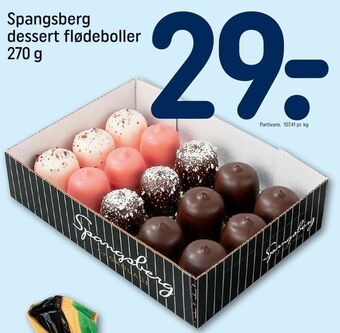 Spangsberg dessert flødeboller