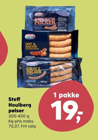 SuperBrugsen Steff Houlberg pølser tilbud