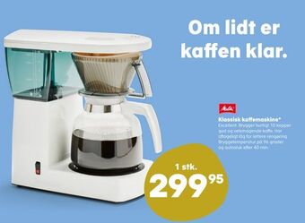 SuperBrugsen Klassisk kaffemaskine tilbud