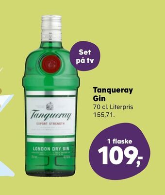 SuperBrugsen Tanqueray Gin tilbud