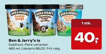 SuperBrugsen Ben & Jerry's is tilbud