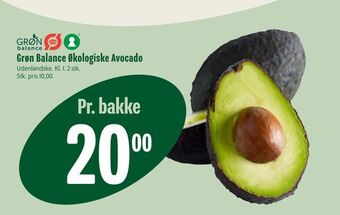 Min Købmand Grøn Balance Økologiske Avocado tilbud