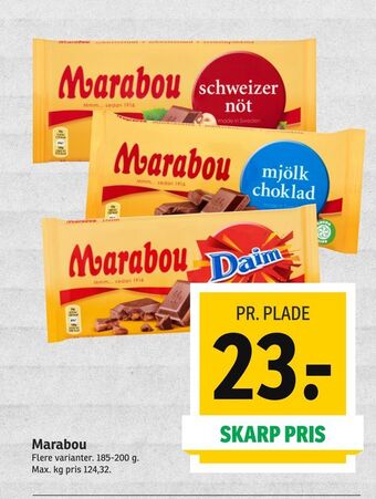 SPAR Marabou tilbud