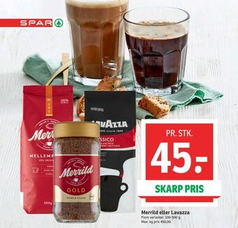 SPAR Merrild eller Lavazza tilbud