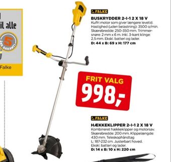 jem & fix Falke buskrydder tilbud