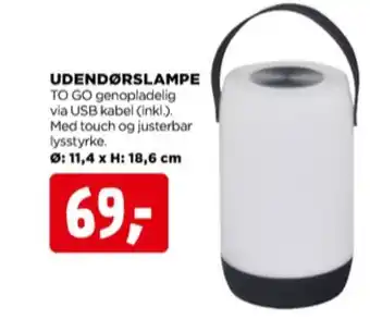 jem & fix Ugas campinglampe tilbud