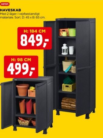 jem & fix Keter haveskab tilbud