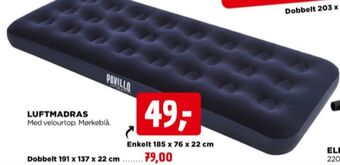 jem & fix Bestway luftmadras tilbud