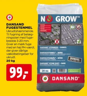 jem & fix Dansand stenmel tilbud
