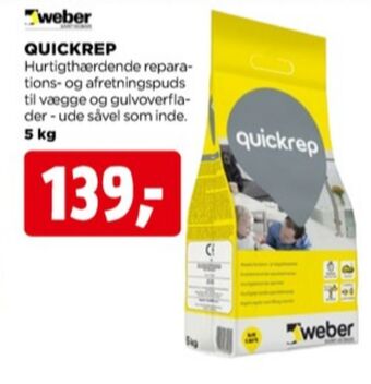 jem & fix Weber pudsemørtel tilbud
