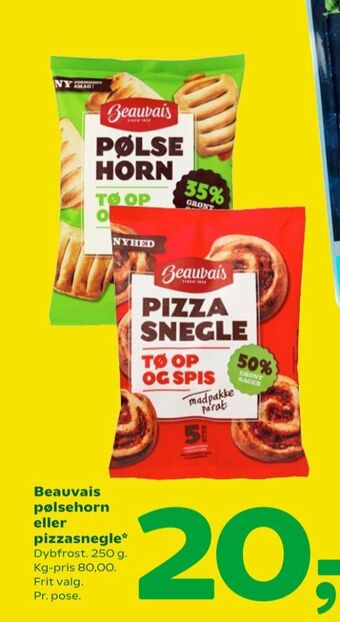 Coop 365 Beauvais pizzasnegle tilbud
