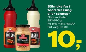 Coop 365 Bähncke dressing tilbud