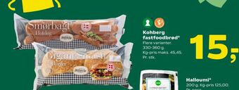 Coop 365 Kohberg burgerboller tilbud
