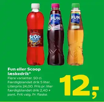 Coop 365 Fun konc. læskedrik tilbud