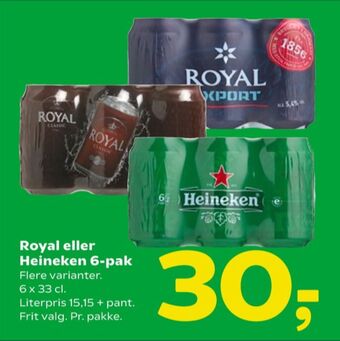 Coop 365 Heineken øl tilbud
