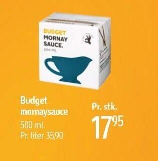 Føtex Budget mornaysauce tilbud