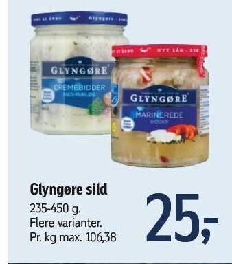 Føtex Glyngøre sild tilbud