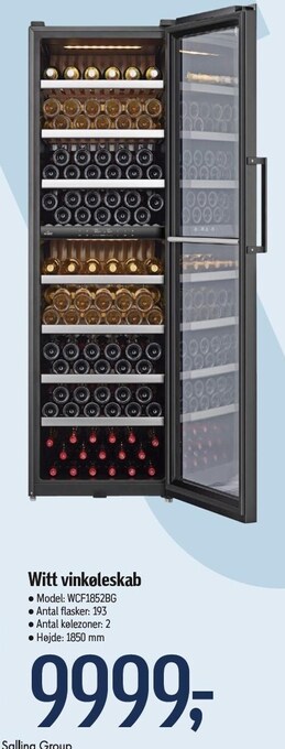 Føtex Witt vinkøleskab tilbud