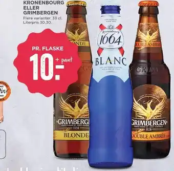 MENY Kronenbourg eller grimbergen tilbud