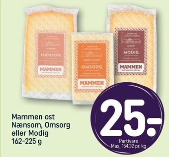 REMA 1000 Mammen ost tilbud