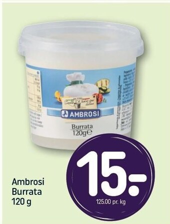 REMA 1000 Ambrosi Burrata tilbud