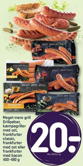 REMA 1000 Grillpølser tilbud