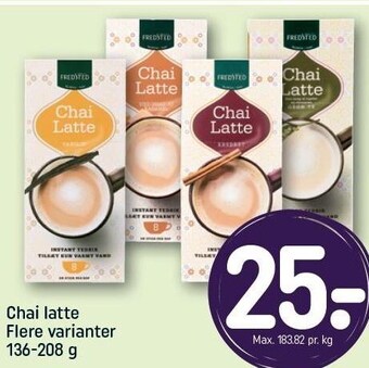 REMA 1000 Chai latte tilbud