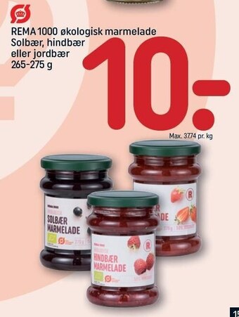 REMA 1000 Øko marmelade tilbud