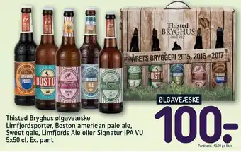 REMA 1000 Thisted Bryghus ølgaveæske tilbud