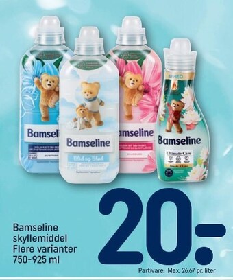 REMA 1000 Bamseline skyllemiddel tilbud