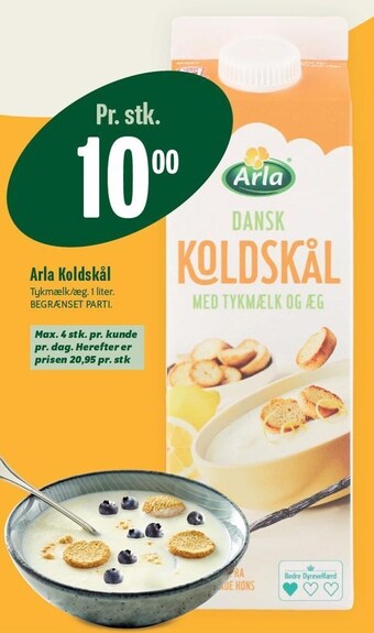 Min Købmand Arla koldskål tilbud