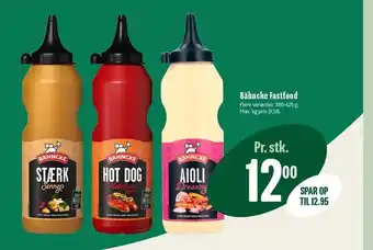 Min Købmand Bähncke Fastfood - Flere varianter tilbud