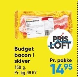 Bilka Bacon i skiver tilbud