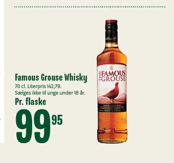 Min Købmand Famous Grouse Whisky tilbud