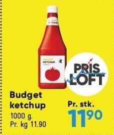 Bilka Ketchup tilbud
