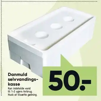 Bilka Danmuld selvvandingskasse tilbud