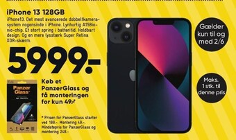 Bilka Iphone 13 128 GB tilbud