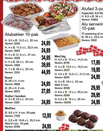 Harald Nyborg Alubakker 10-pak tilbud