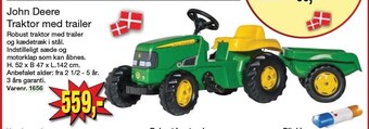 Harald Nyborg John Deere Traktor med trailer tilbud