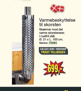 Harald Nyborg Varmebeskyttelse til skorsten tilbud