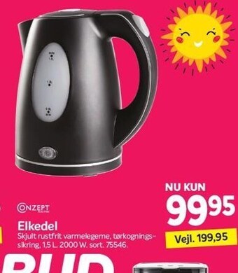 Din Isenkræmmer Elkedel tilbud