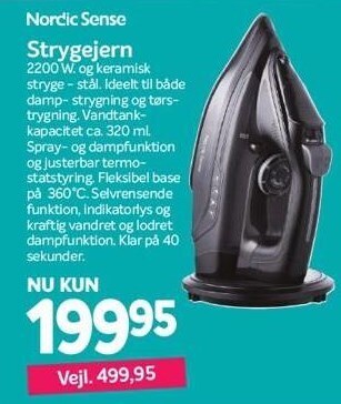 Din Isenkræmmer Strygejern tilbud