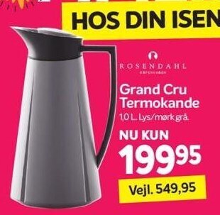 Din Isenkræmmer Grand Cru termokande tilbud