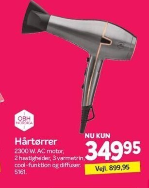 Din Isenkræmmer Hårtørrer tilbud