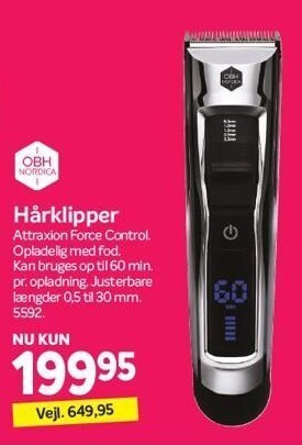 Din Isenkræmmer Hårklipper tilbud