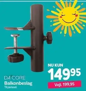Din Isenkræmmer Balkonbeslag tilbud