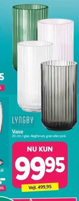 Din Isenkræmmer Lyngby vase tilbud