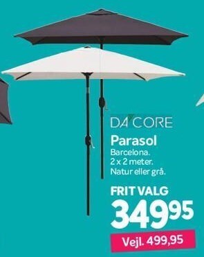 Din Isenkræmmer Parasol tilbud