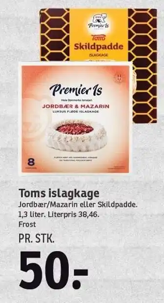 Toms islagkage