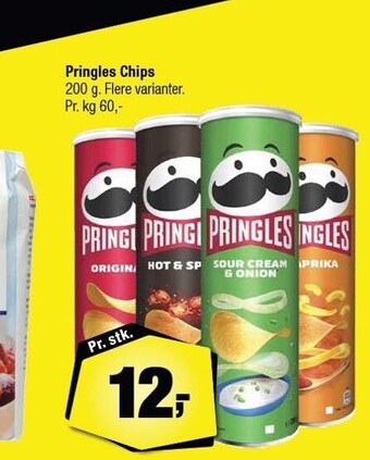 Calle Pringles Chips tilbud
